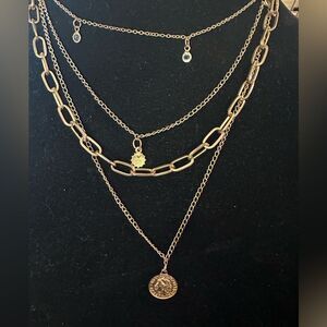 Gypsy Coin Layered Necklace